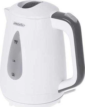 Mesko | Virdulys | MS 1261g | Electric | 2200 W | 1.7 L | Polypropylene | 360° rotational base | Pilkas