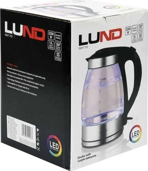 Virdulys LUND ELEKTRINIS STIKLINIS VIRDULIS LED 1.8L