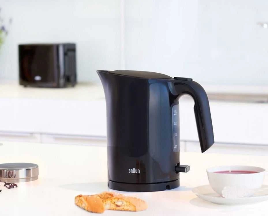 Braun WK 3000 BK elektrinis virdulys 1 L Juoda 2200 W