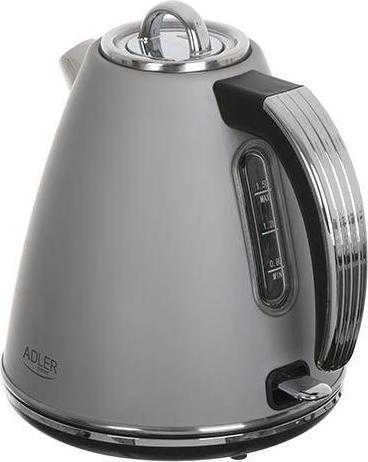 Adler | Virdulys | AD 1343g | Electric | 2200 W | 1.5 L | Nerūdijantis plienas | 360° rotational base | Pilkas