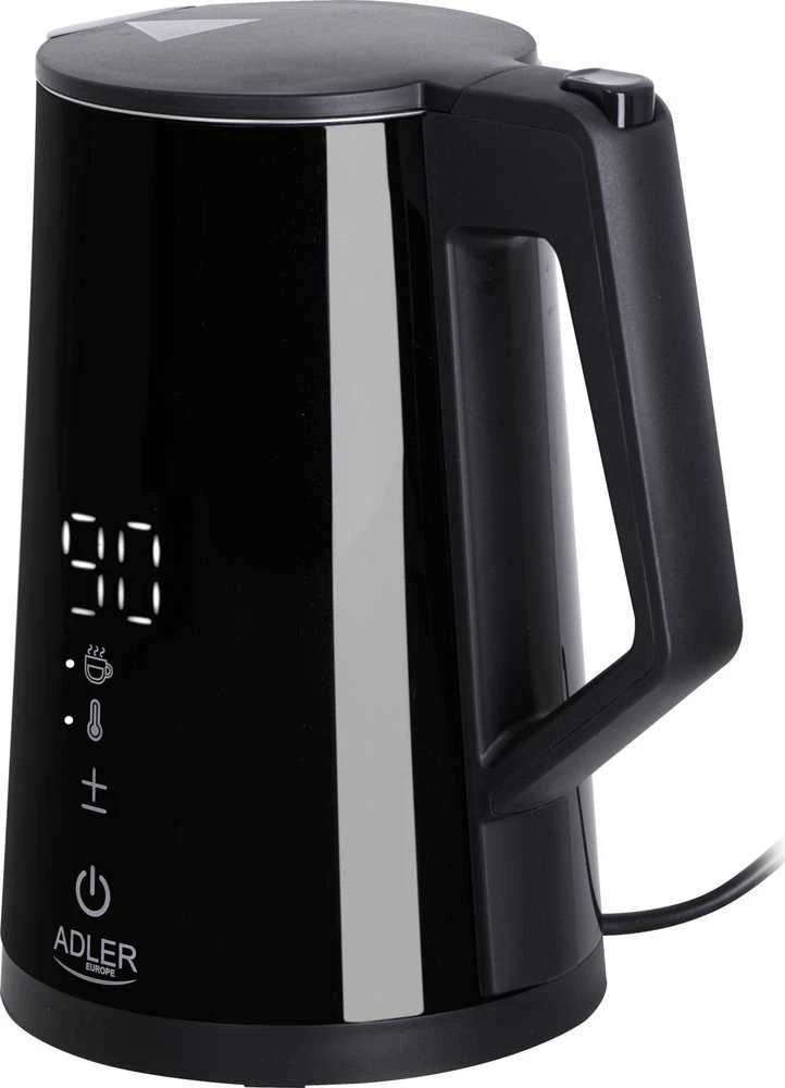 Adler | Virdulys | AD 1345b | Electric | 2200 W | 1.7 L | Nerūdijantis plienas | 360° rotational base | Juodas