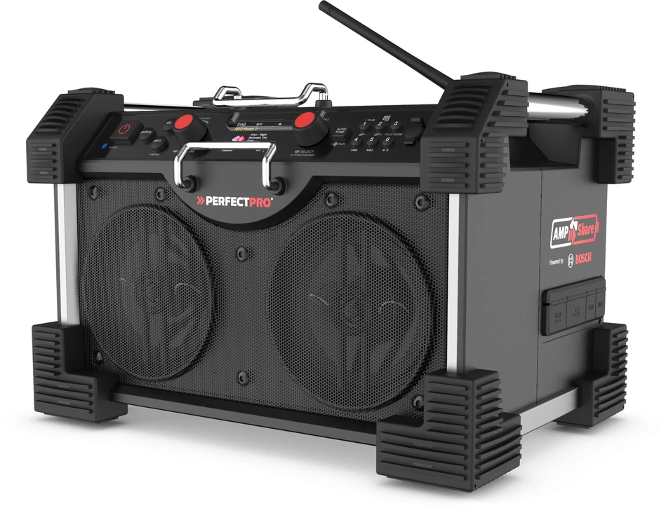 PerfectPro ROCKHART 18V darbo vietos radijas
