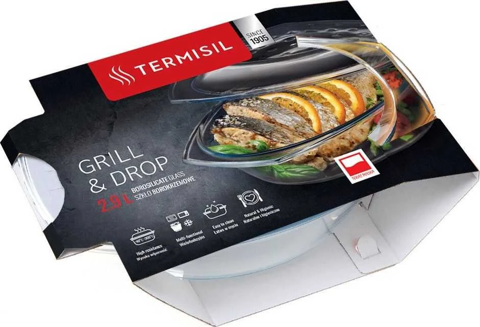 Termisil kepsninės ir orkaitės kepimo indas 2,9 l