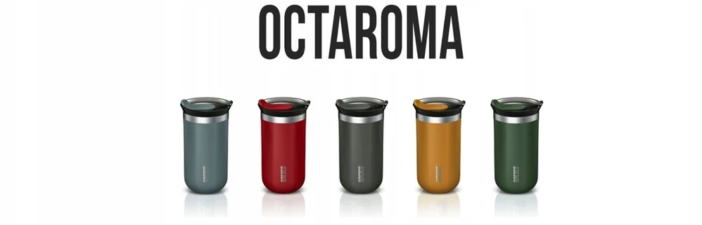 Wacaco Termo puodelis Wacaco Octaroma Lungo - (raudona) 300ml