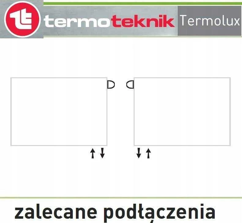 Termo Teknik GRZEJNIK V33/600X1200 / 2284W - V33/60/120