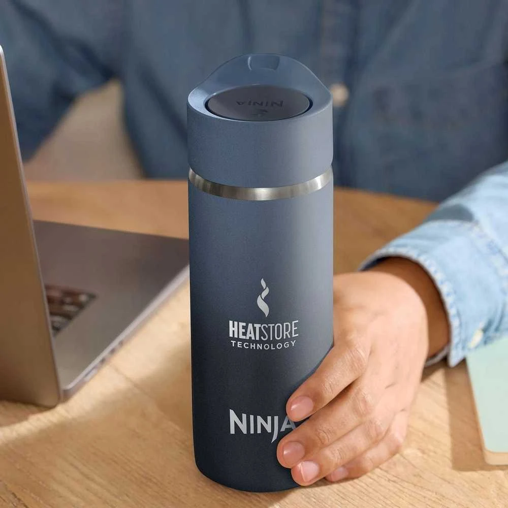 Termopuodelis Ninja Sip Perfect Travel Mug, 400 ml, Mėlynas