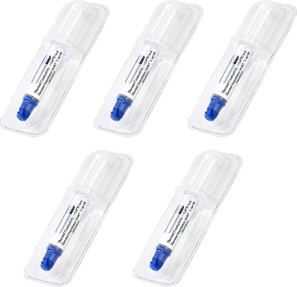 Paste termoprzewodząca StarTech 5 pak. 7,5 g (SILV5-TERMAL-PASTE)