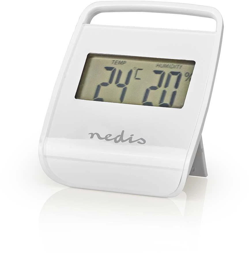 Nedis Termometr cyfrowy Nedis WEST100WT wewnętrzny balta