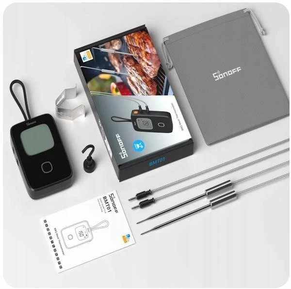 Sonoff BMT01 BBQ išmanusis Bluetooth termometras