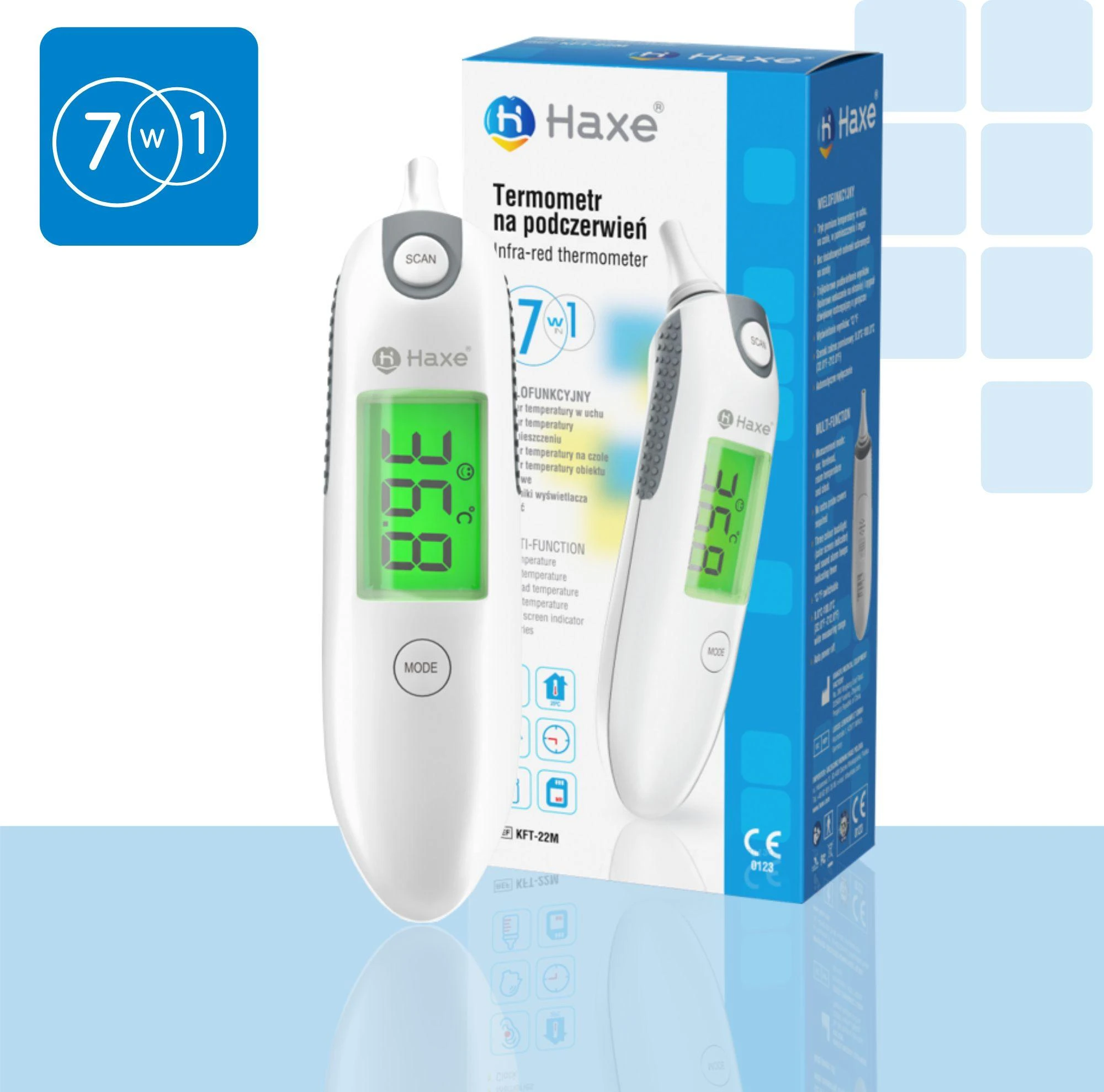 Termometras Haxe KFT-22M