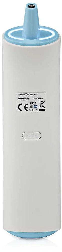 „Nedis“ termometras „Nedis SmartLife“ infraraudonųjų spindulių termometras su LED ekranu, skirtas ausims / kaktai, „Baltas“