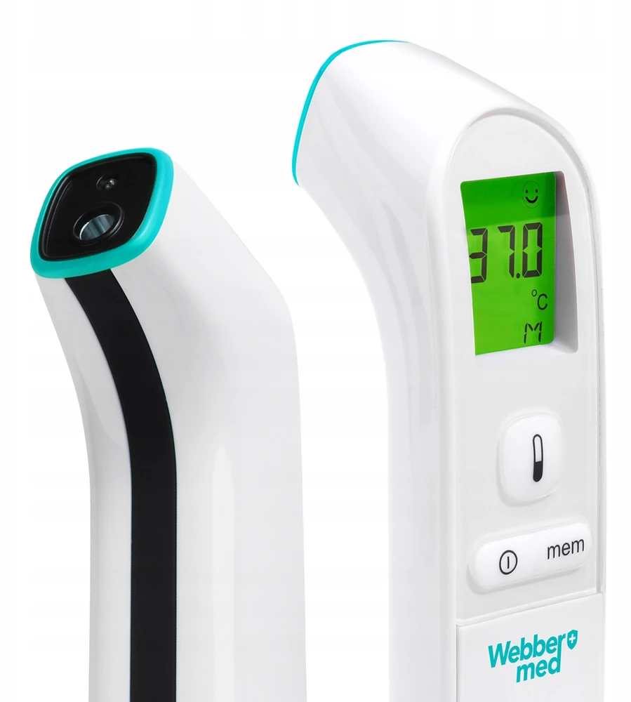 Termometras Webber TERMOMETRAS BE KONTAKTO MEDICINIS INFRARAUDONŲJŲ WEBBER TR02