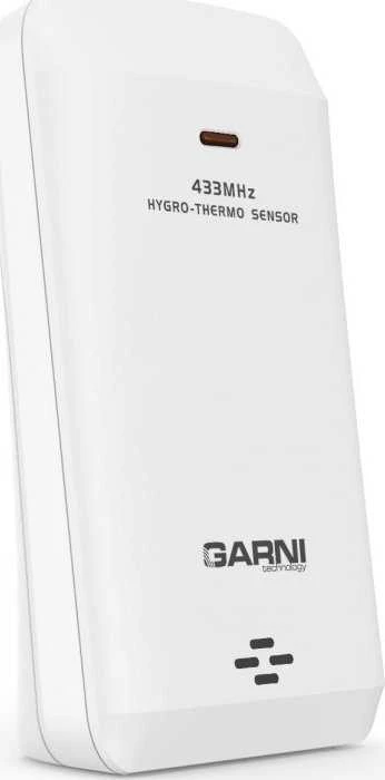 Garni Technology GARNI 110H – belaidis jutiklis, skirtas matuoti temperatūrą ir santykinę drėgmę (GARNI 185 Arcus)