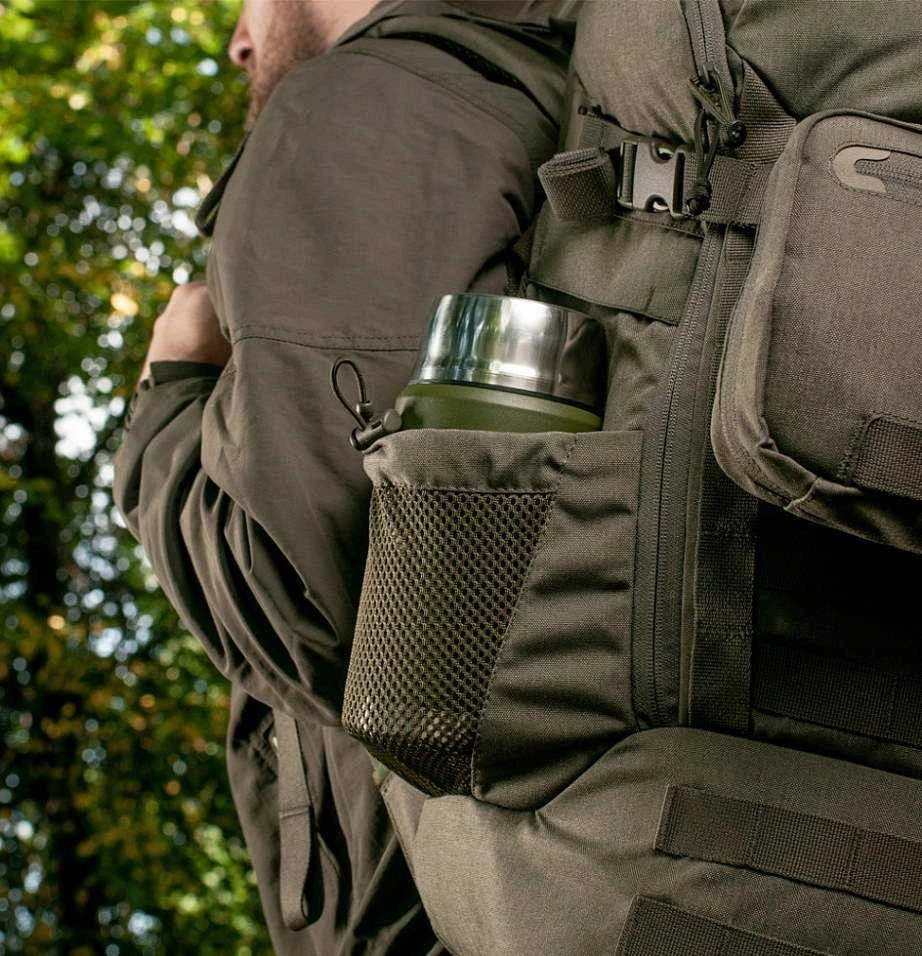 M-Tac maisto termosas su sulankstomu šaukštu 750 ml Olive