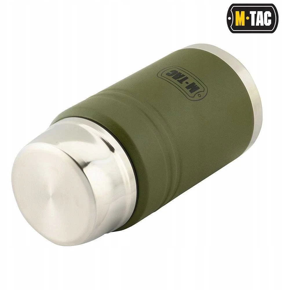 M-Tac maisto termosas su sulankstomu šaukštu 750 ml Olive