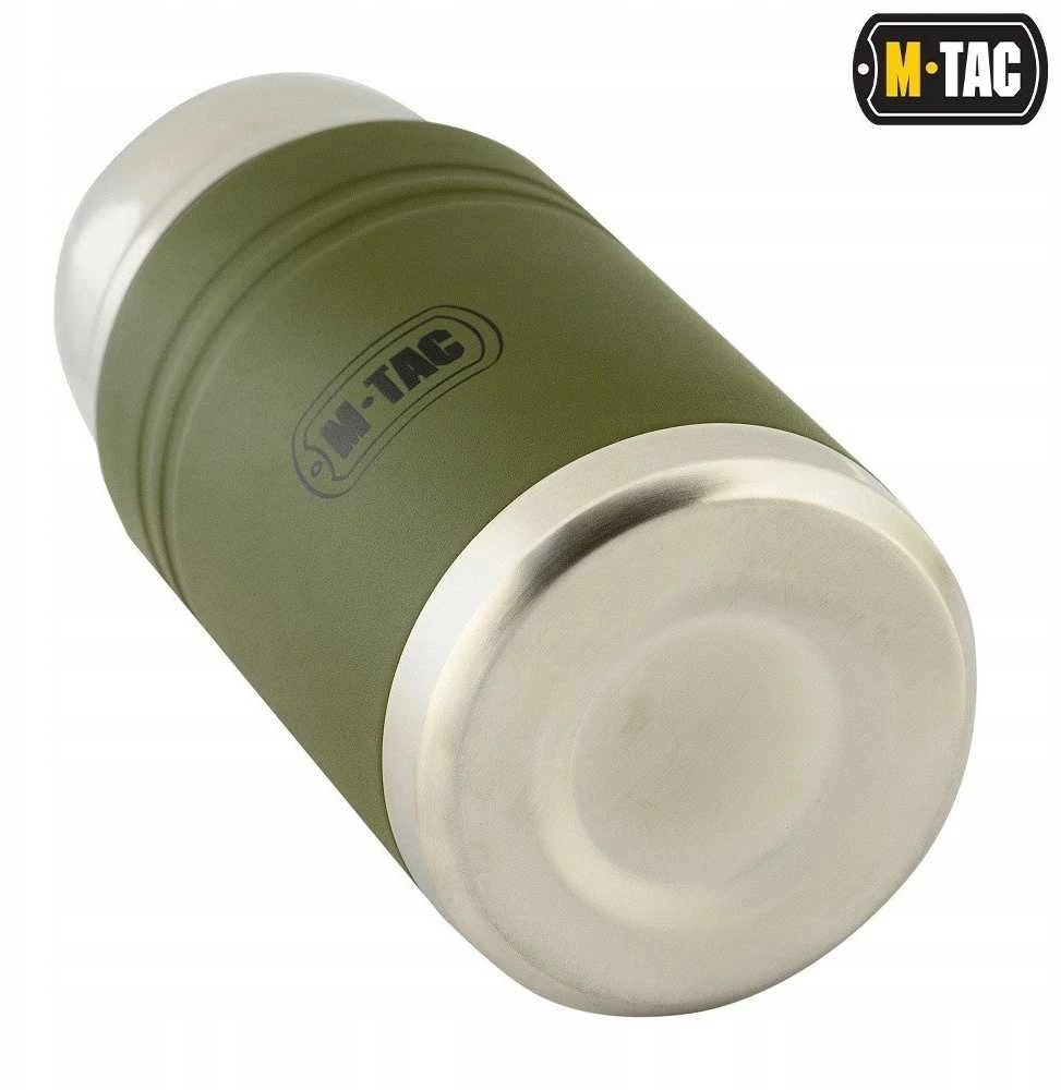 M-Tac maisto termosas su sulankstomu šaukštu 750 ml Olive