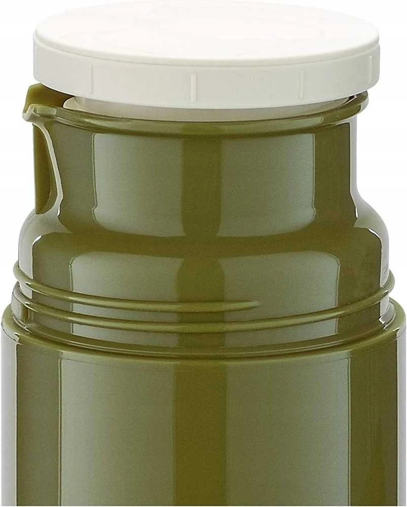 ROTPUNKT Glass thermos, capacity 0.250 l, olive (žalias)