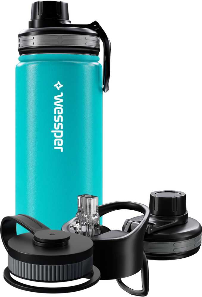 Wessper termo puodelis su šiaudeliu, nerūdijantis plienas, 500 ml