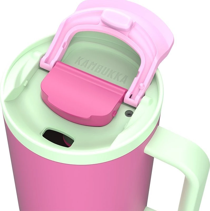 Kambukka Rio Tumbler Bubblegum Mint 950ml rožinė