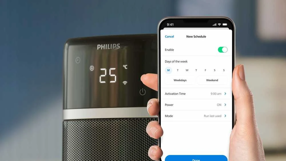 Philips 5000 serijos energiją taupantis keraminis šildytuvas CX5120/11