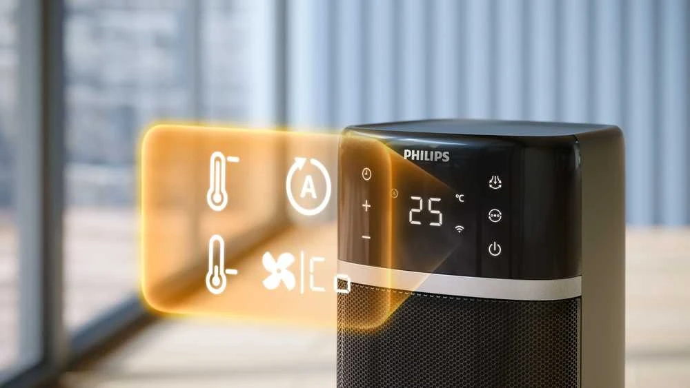 Philips 5000 serijos energiją taupantis keraminis šildytuvas CX5120/11