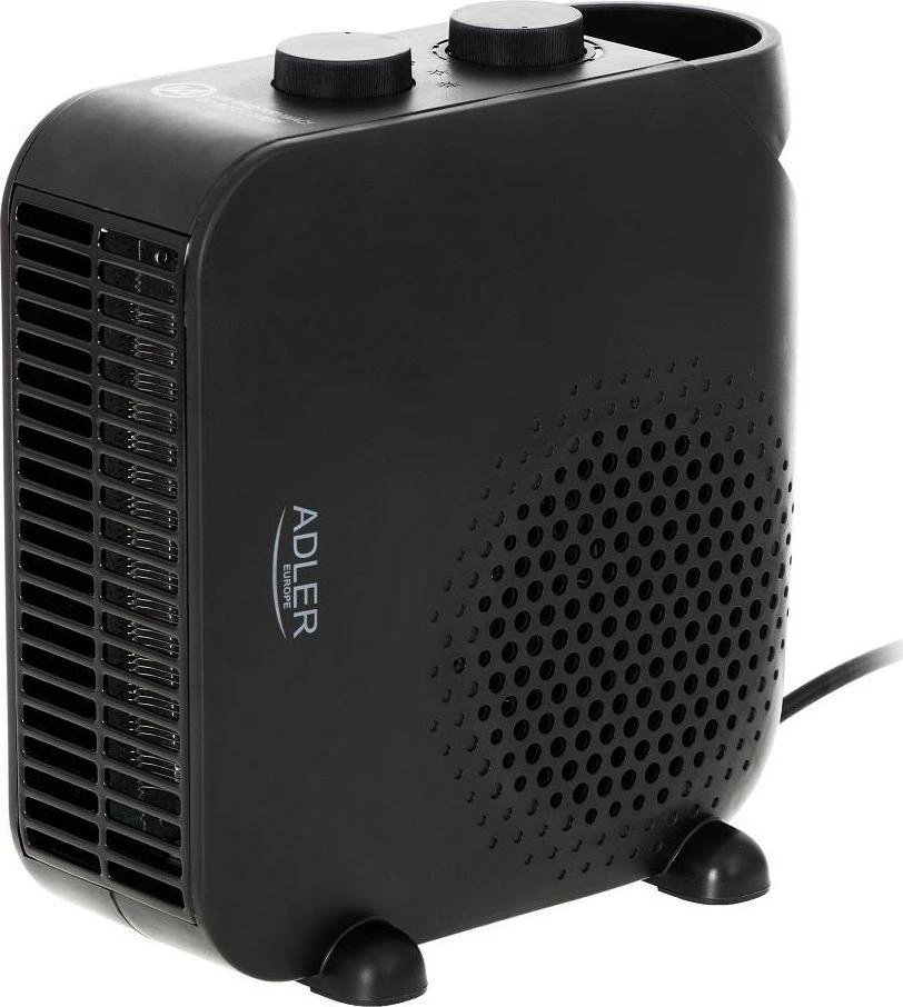 Adler | Šildytuvas | AD 7725b | Ventiliatoriaus šildytuvas | 2000 W | Galios lygių skaičius 2 | Juodas
