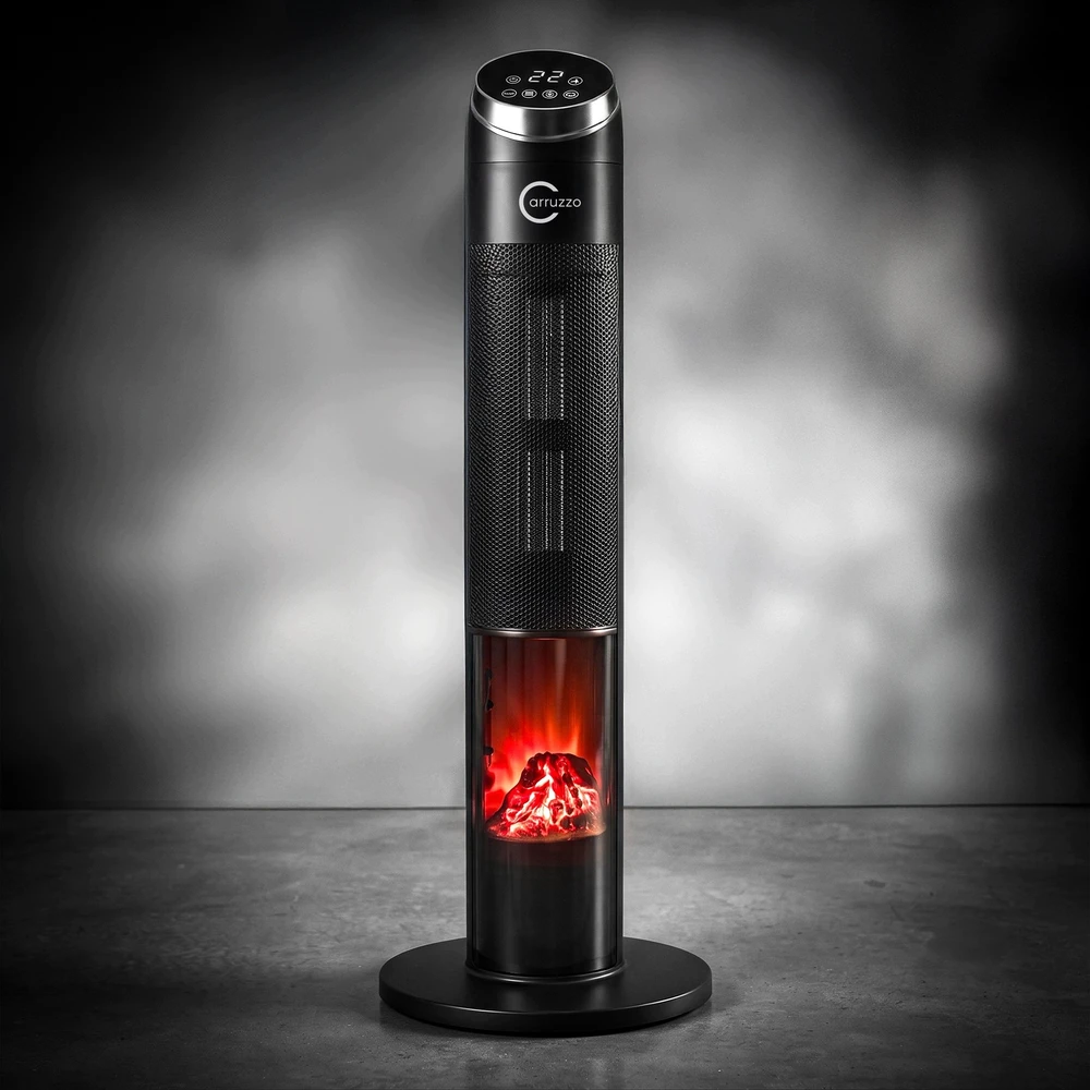 Termowentylator 95cm Q20H1 CARRUZZO juoda
