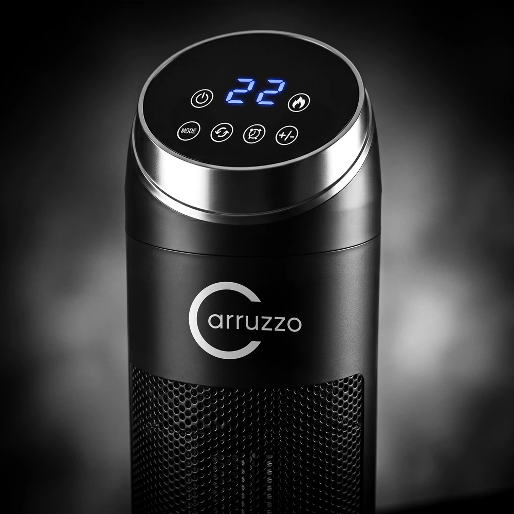 Termowentylator 95cm Q20H1 CARRUZZO juoda