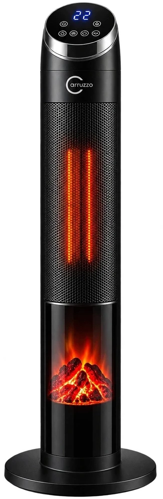 Termowentylator 95cm Q20H1 CARRUZZO juoda