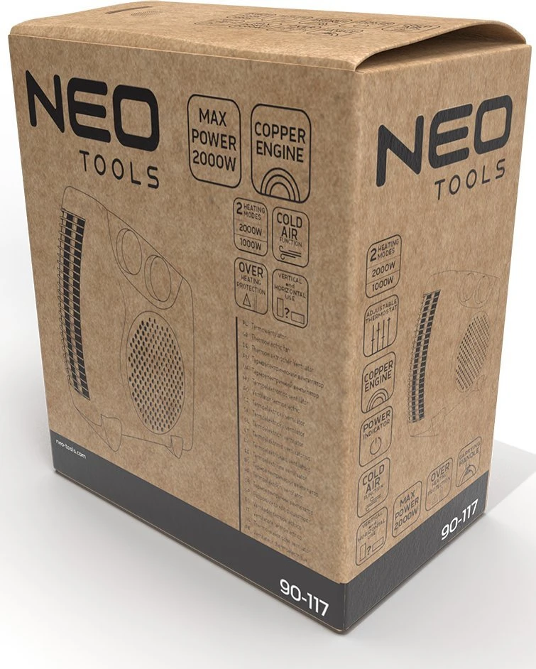 Neo Tools Termoventiliatorius 2000W