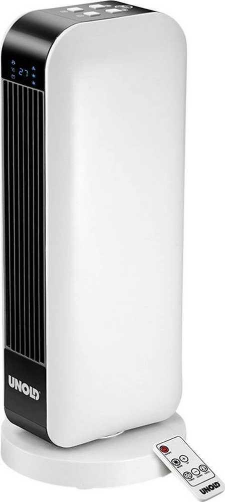 Unold 86430 PTC Heater, Galios lygių skaičius 4, 2000 W, Baltas/ juodas