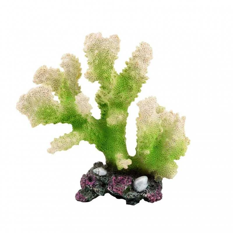 Terra Natura žalias dekoratyvinis koralas 14 cm