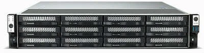 „TERRAMASTER U12-500 Plus NAS“ failų serveris, „Intel Core i7-1255U“, 16 GB RAM, 12 lizdų