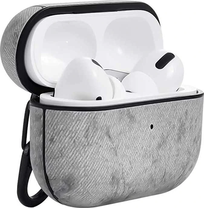 TerraTec AirBox Fabrik apsauginis dėklas, skirtas AirPods Pro pilkas