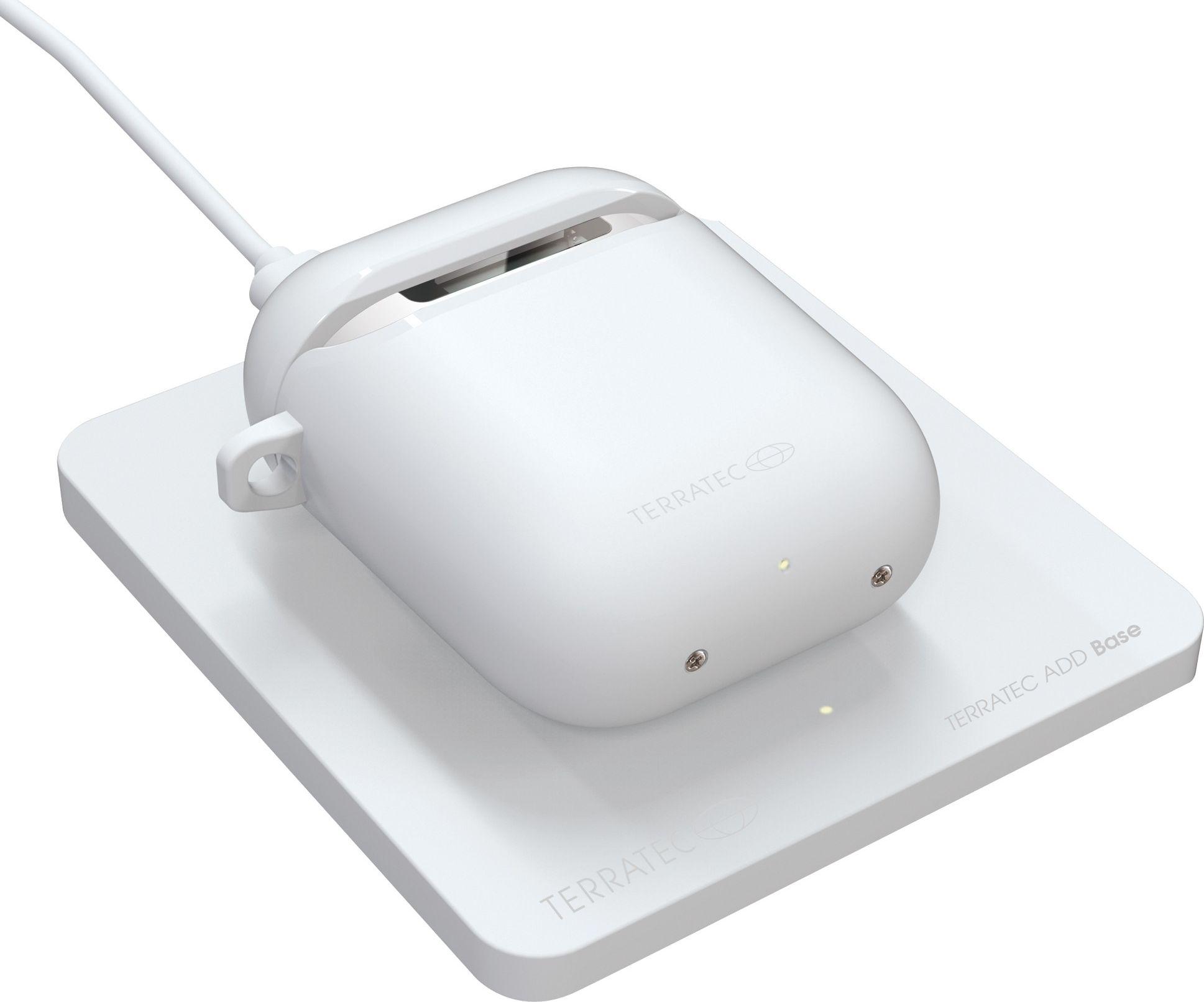 TerraTec ADD Base Airpodcases įkrovimo stotelė balta