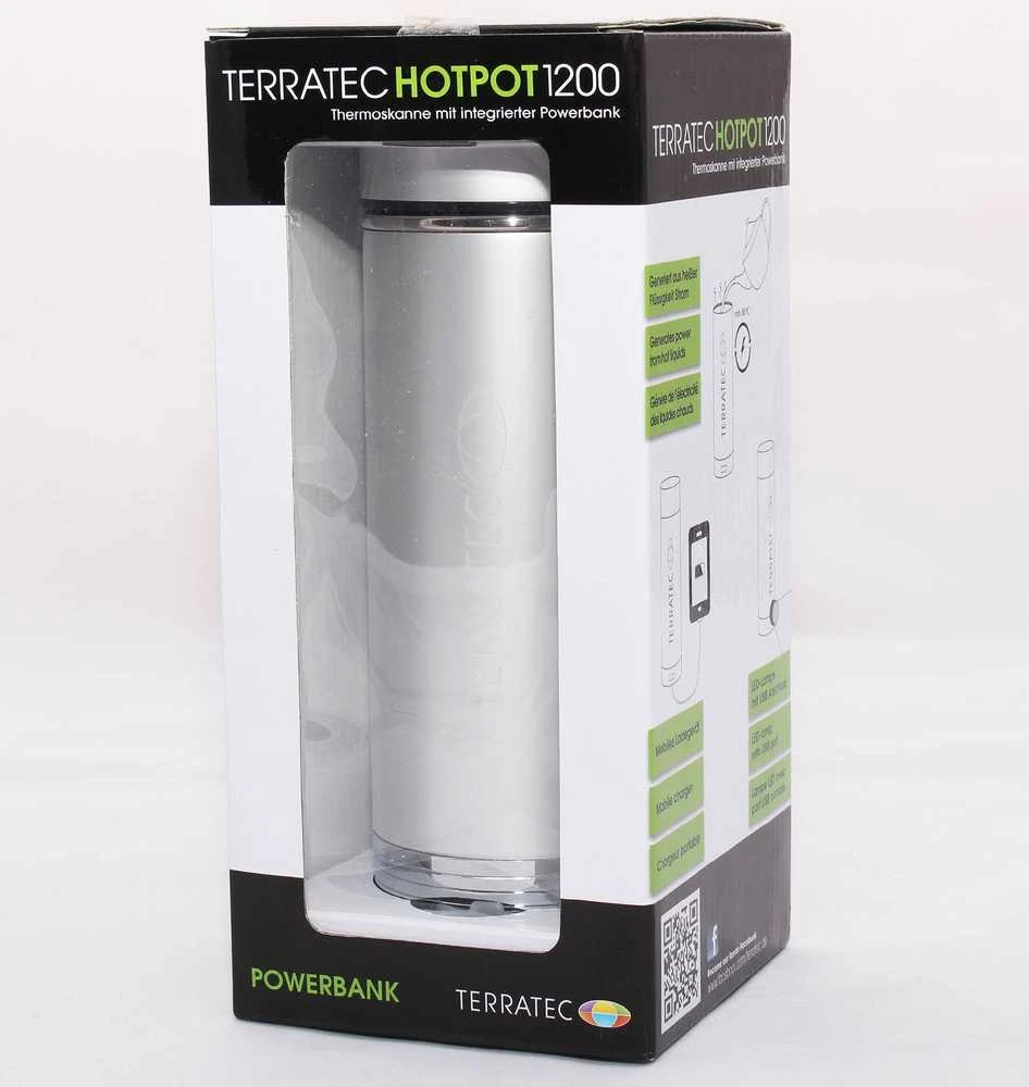 Terratec HotPot 1200 Ličio polimeras (LiPo) 1200 mAh Sidabras