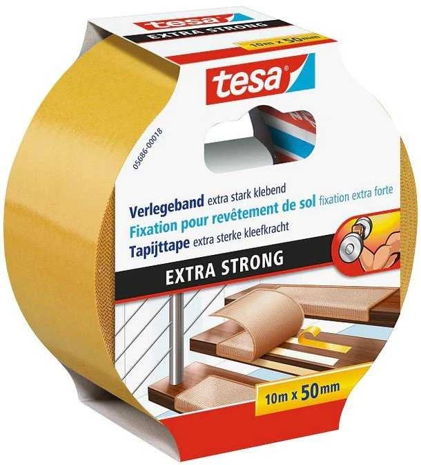 TESA 5686, Balta, Tvirtinimas, Polipropilenas (PP), 20%, 10 m, 50 mm