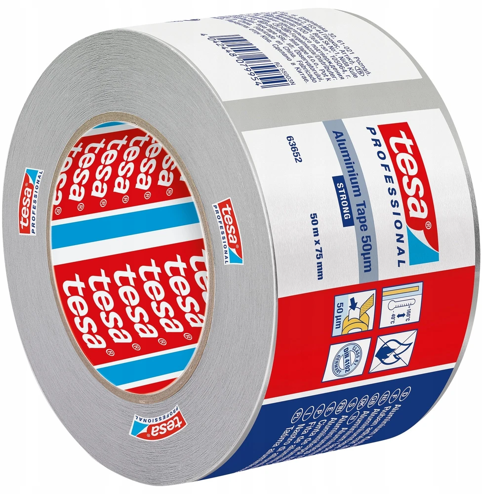 Tesa Taśma aluminiowa 50m:75mm, 63652-00003-01