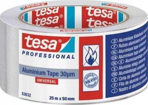 Lipni aliuminio juosta, Tesa, Universal, 50 m x 50 mm