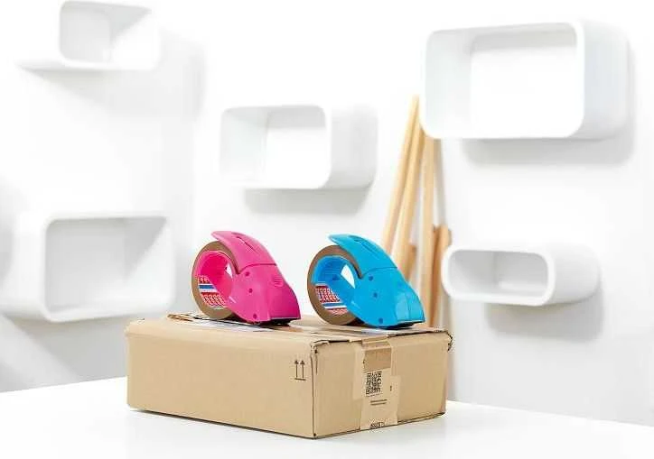 TESA JUOSTOS DISPENSERIS PACK-N-GO MĖLYNAS
