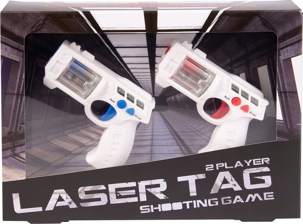 Tesa Fizz Laserpistole 2 vnt. baltas