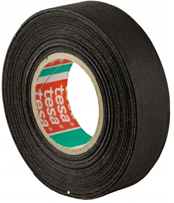 Izoliuojanti PET juosta TESA (juoda) 25m x 19mm 51025-00002-10