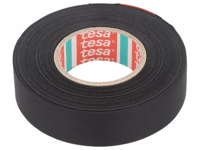 Izoliuojanti PET juosta TESA (juoda) 25m x 19mm 51025-00002-10
