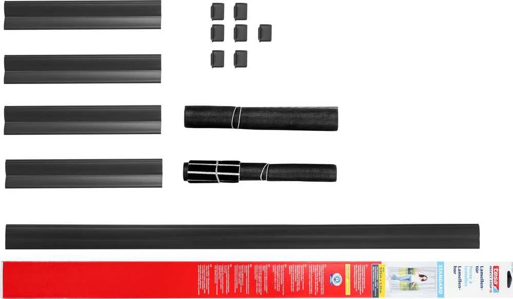 TESA EKRANO DURYS JUODOS LAMELA 0,95 m x 2,2 m STANDARTAS