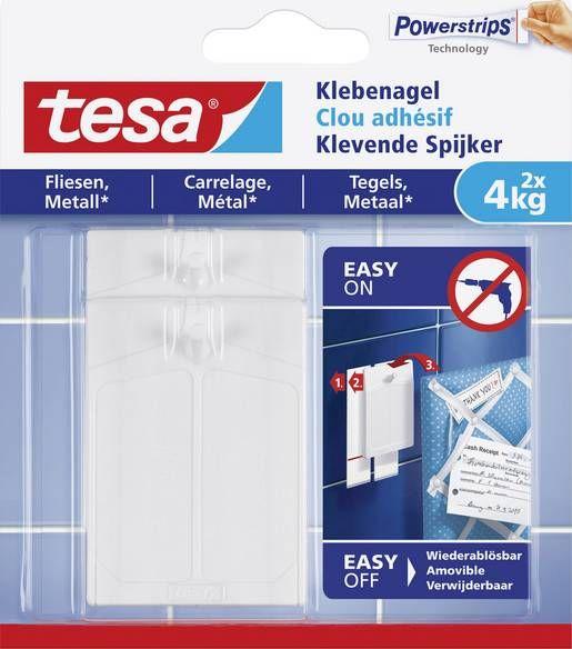 Tesa Adhesive Hooks 2 vnt.