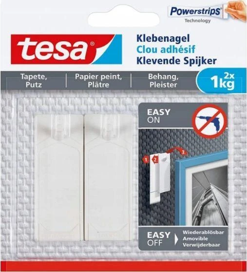 Tesa Lankstūs kabliukai 2 vnt.