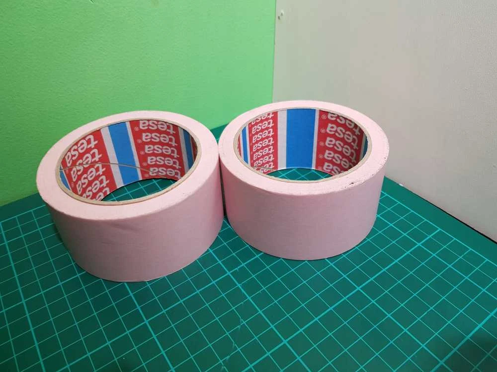 Tesa Prazisionskrepp / Abdeckband Sensitive, 50 m x 50mm Tesa