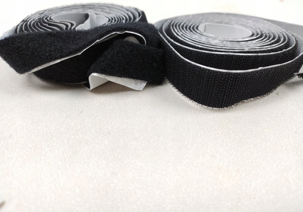 Tesa ON&OFF Universal Klettband juodas 2,5m 20mm