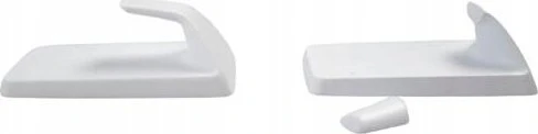Tesa Powerstrips Haken L rechteckig baltas