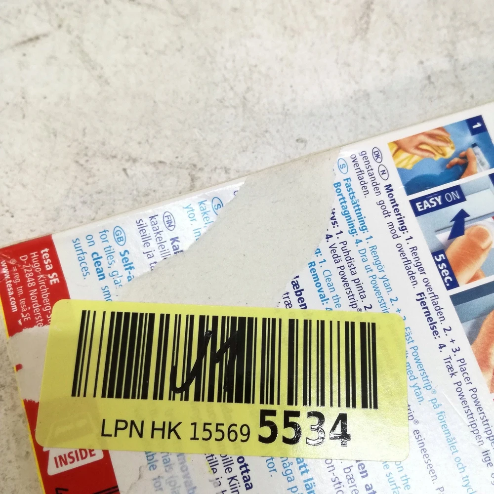 tesa® Powerstrips didelės – po 10 vnt.